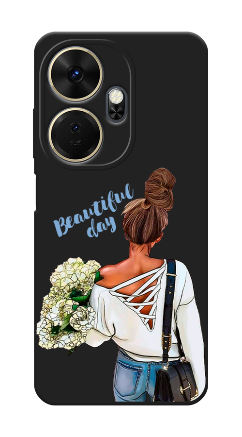 

Чехол Awog 3201952-1 для itel P55 Plus 4G "Beautiful day vector", Коричневый;белый;зеленый, 3201952-1