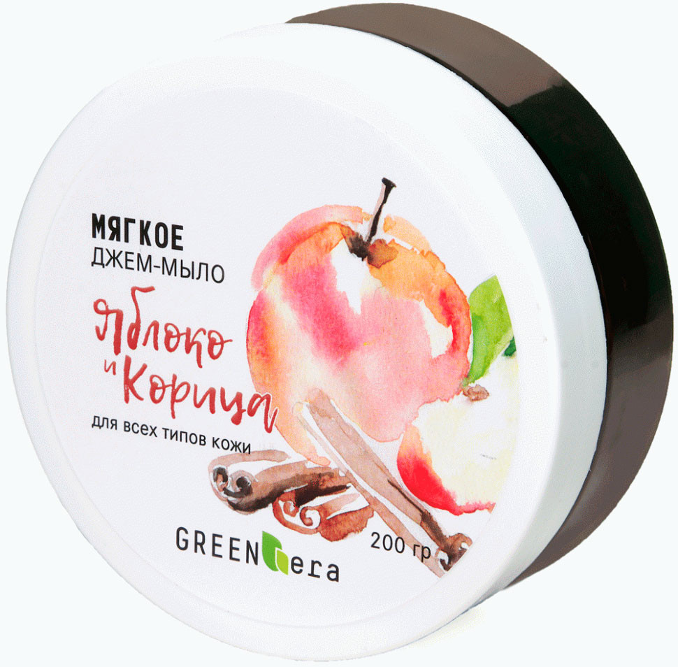 фото Джем-мыло green era "яблоко и корица" (бельди)
