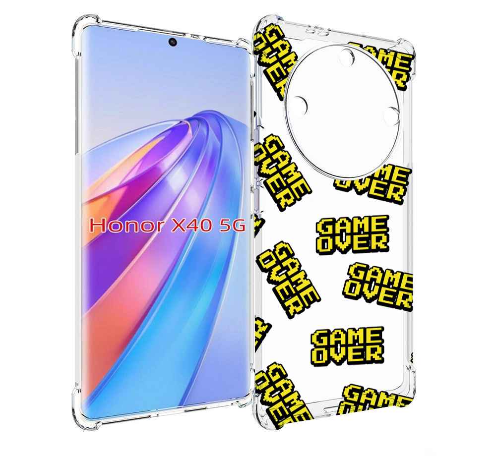

Чехол MyPads игра-окончена для Honor X40, Прозрачный, Tocco