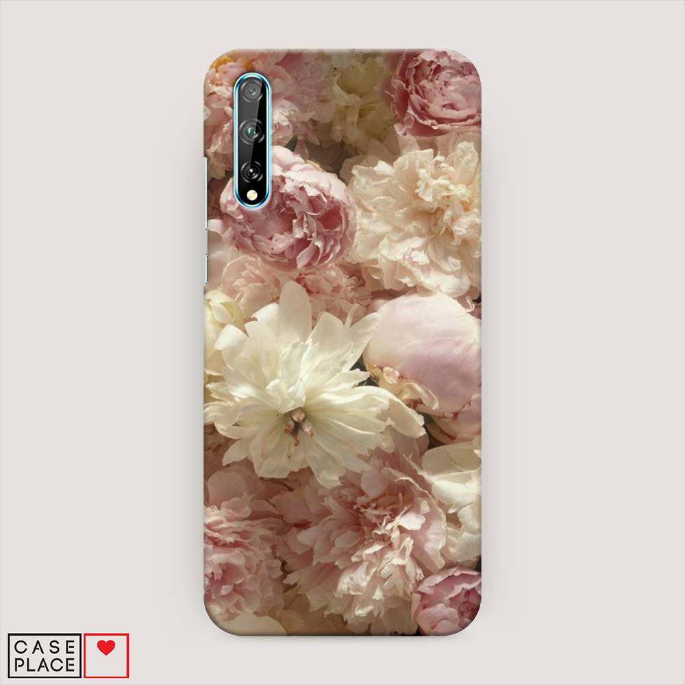 

Чехол Awog "Пионы светлые" для Huawei P Smart S