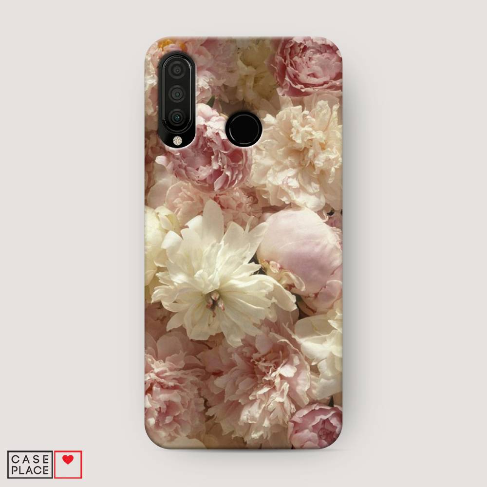 

Чехол Awog "Пионы светлые" для Huawei P30 Lite