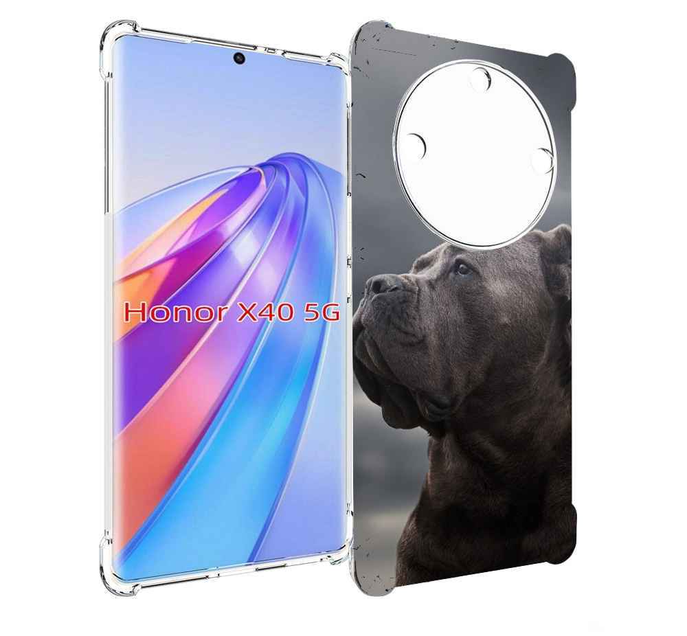 

Чехол MyPads кане корсо для Honor X40, Прозрачный, Tocco