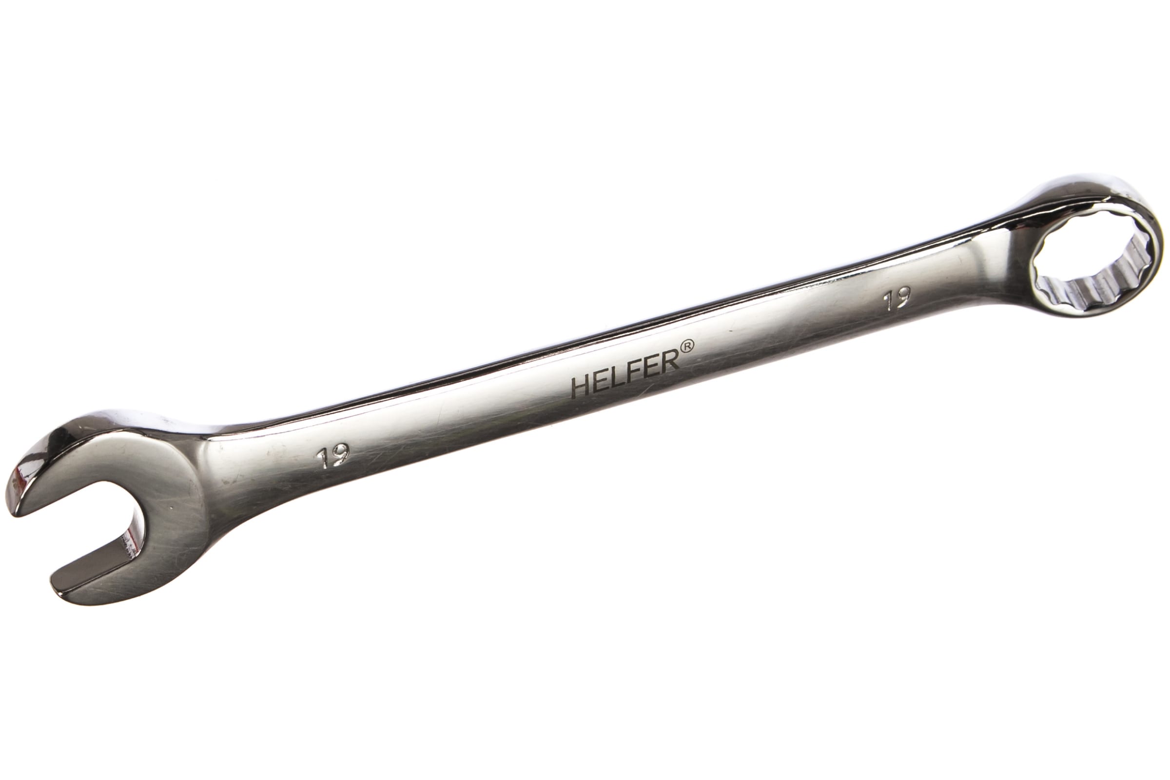 Ключ Комбинированный 19 Мм (Cr-V, Пластиковый Холдер) Helfer, Шт HELFER арт. HF002033