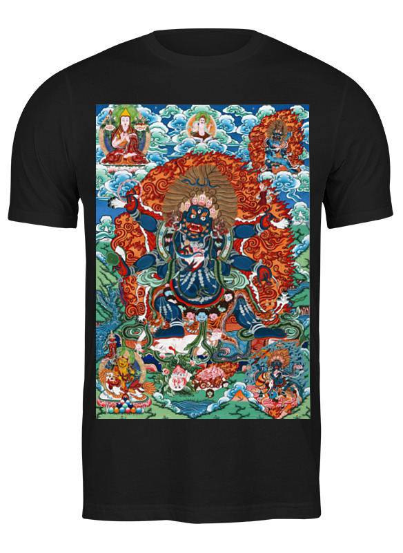 

Футболка мужская Printio Тибетская vajrabhairava черная M, Черный, Тибетская vajrabhairava