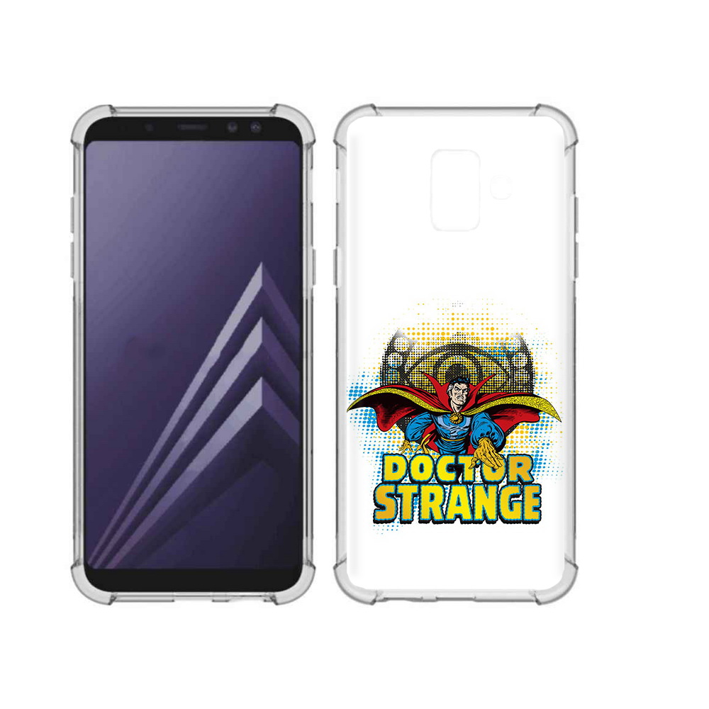 

Чехол MyPads Tocco для Samsung Galaxy A6 (2018) доктор стренж рисунок (PT111558.582.335), Прозрачный, Tocco