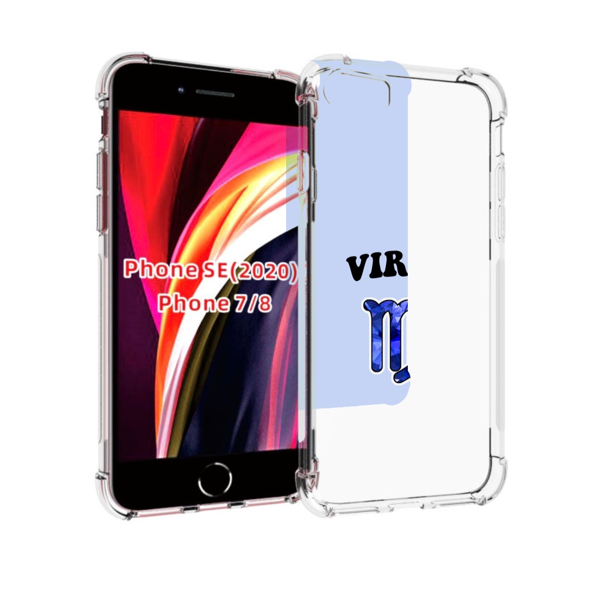 

Чехол MyPads знак-зодиака-дева-1 для iPhone 7 4.7 / iPhone 8 / iPhone SE 2 (2020), Прозрачный, Tocco