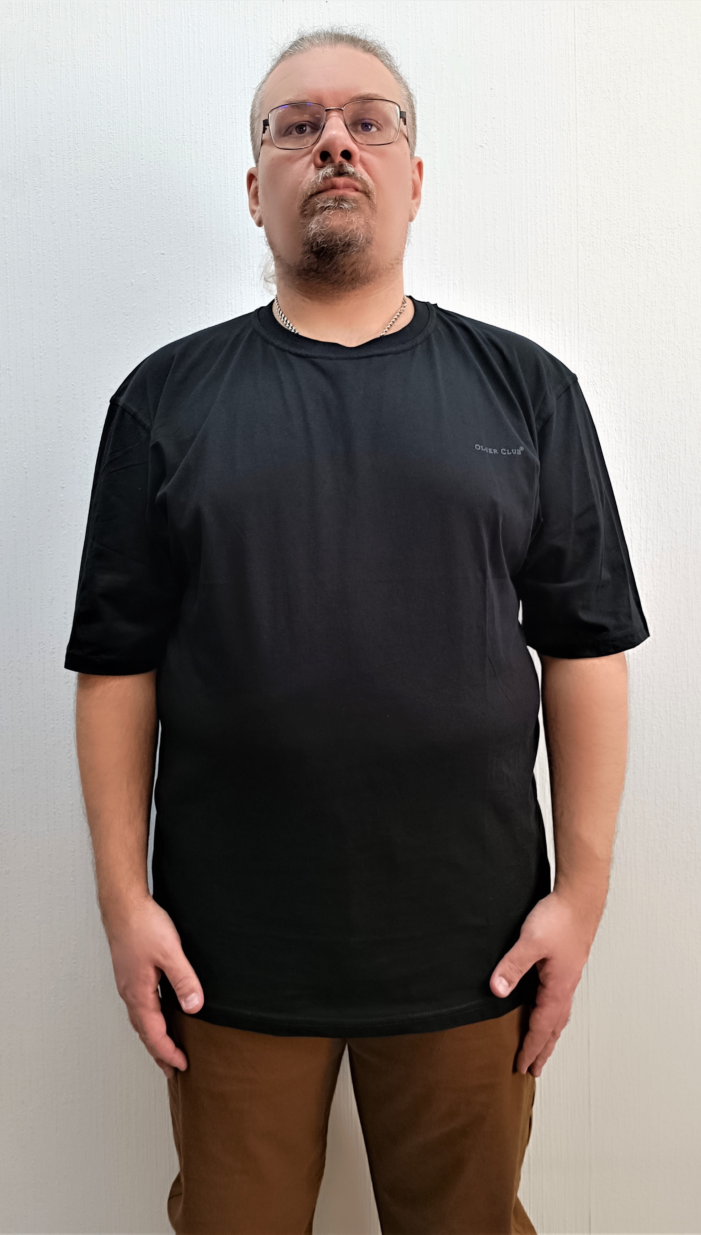 Футболка мужская Olser 1002 черная 68 RU