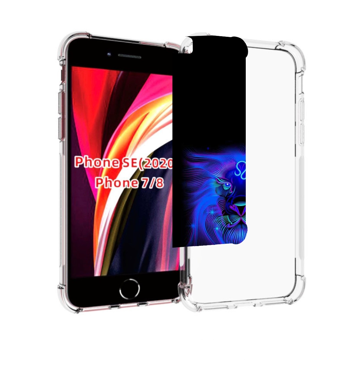 

Чехол MyPads знак-зодиака-лев-3 для iPhone 7 4.7 / iPhone 8 / iPhone SE 2 (2020), Прозрачный, Tocco