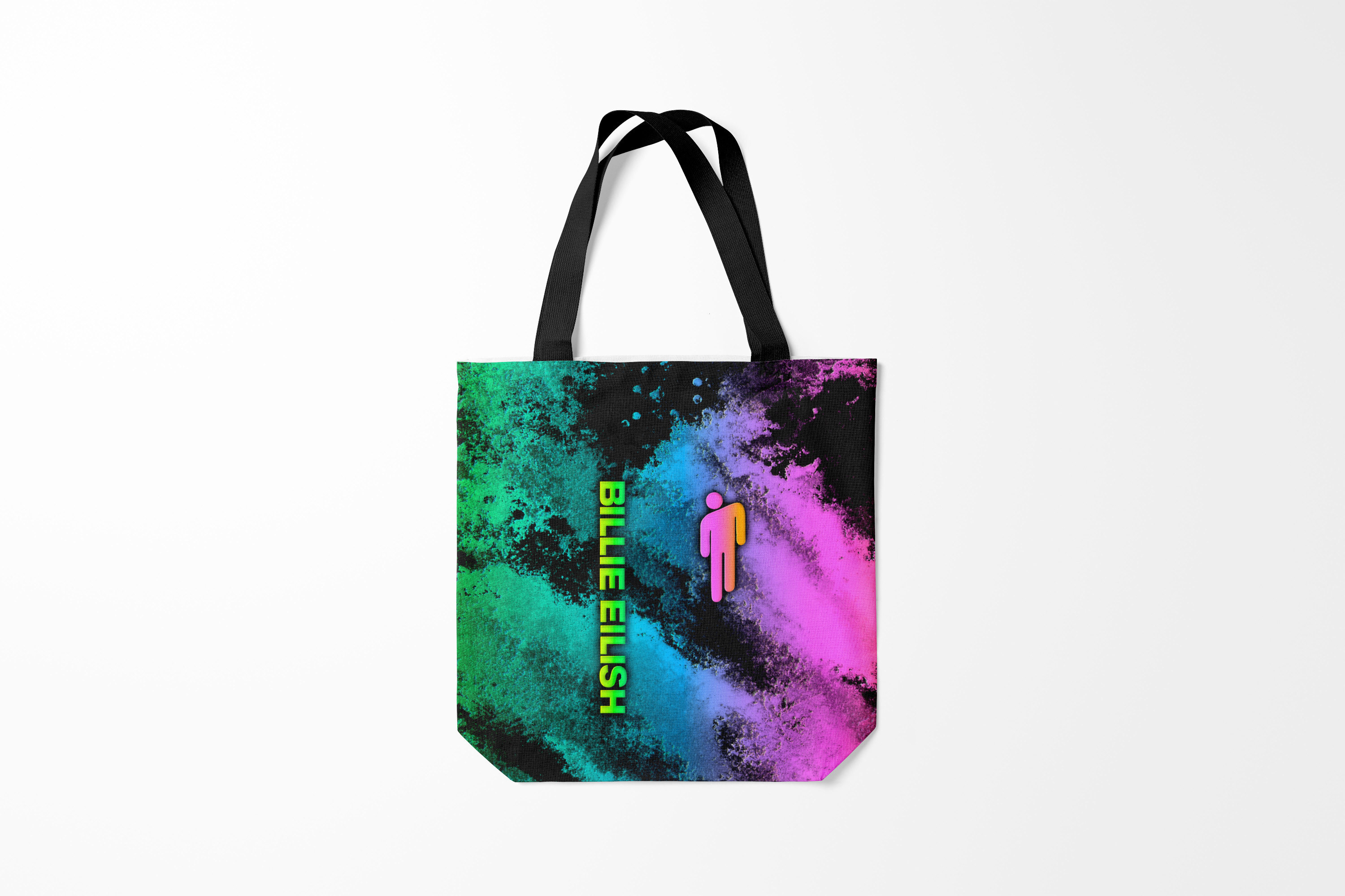 

Сумка шoппер унисекс Burnettie Billie Eilish CARBON, черный, Billie Eilish CARBON