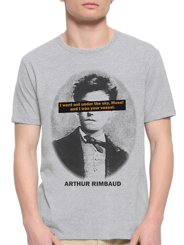 

Футболка мужская Dream Shirts Артюр Рембо серая XS, Серый, "Артюр Рембо"