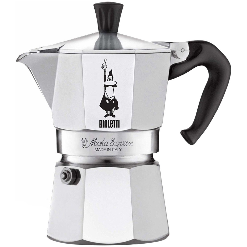 фото Кофеварка гейзерная bialetti moka express, кофе perfetto classico