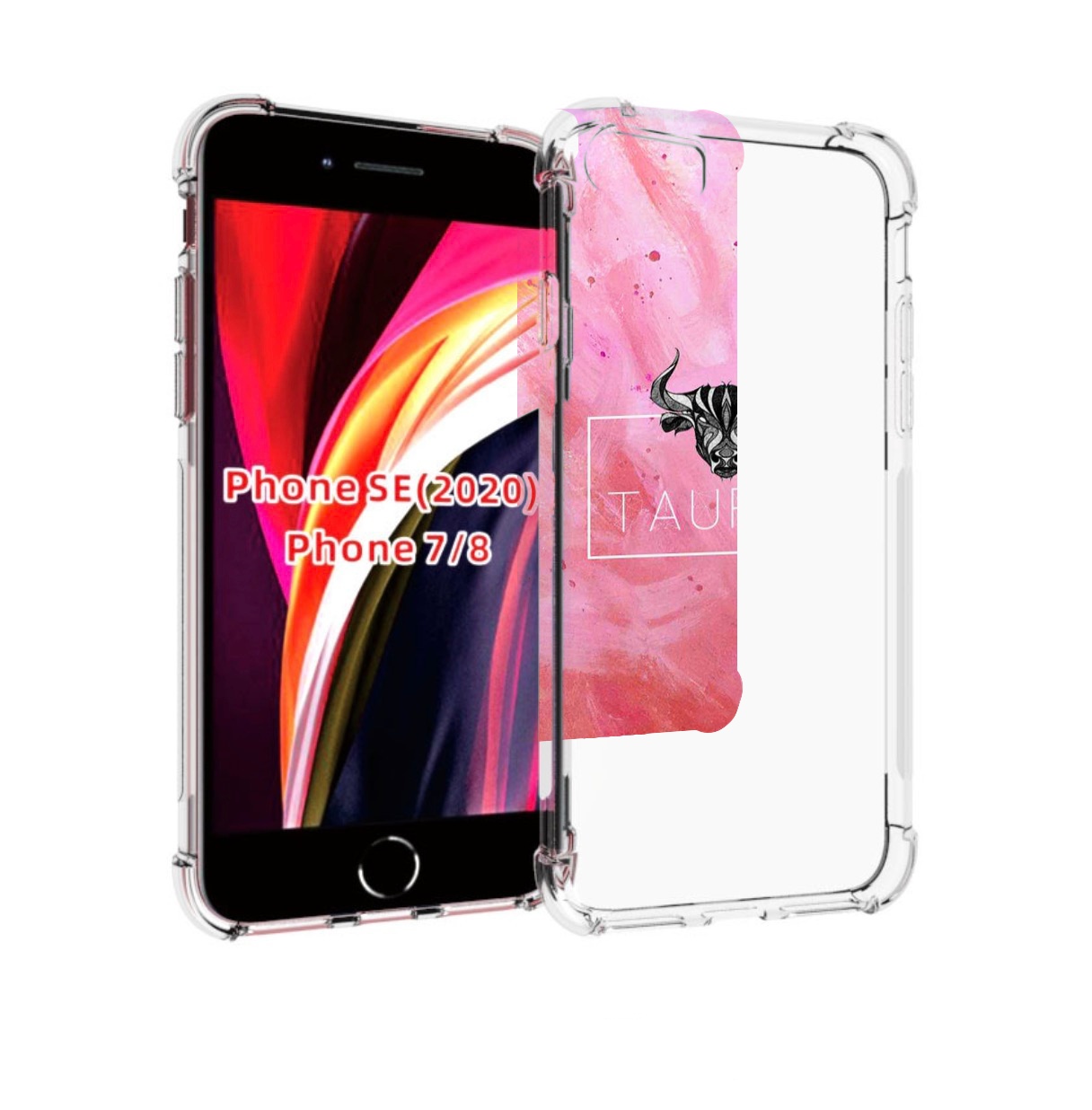 

Чехол MyPads знак-зодиака-телец-3 для iPhone 7 4.7 / iPhone 8 / iPhone SE 2 (2020), Прозрачный, Tocco