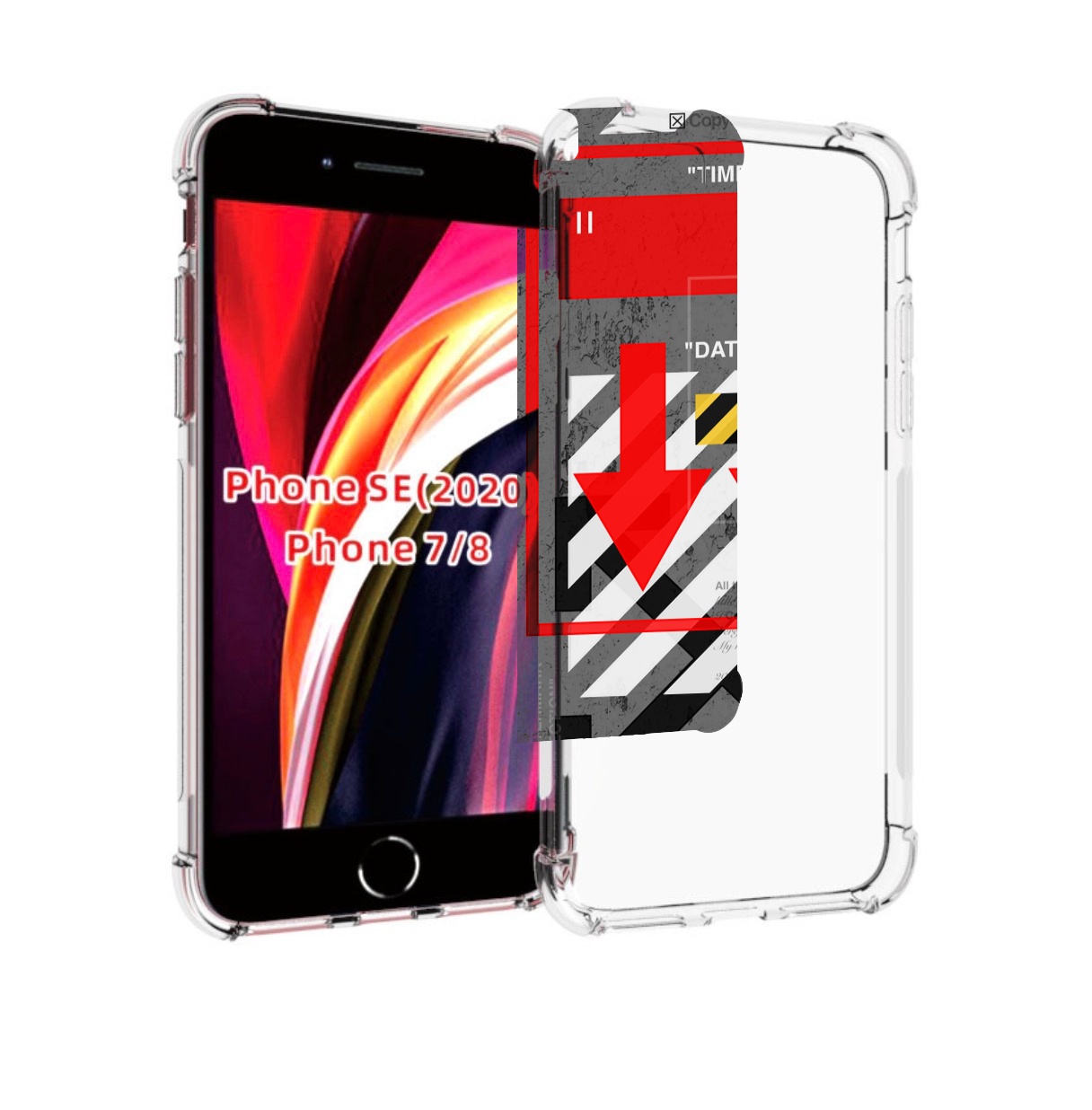 

Чехол MyPads знаки-логотипы для iPhone 7 4.7 / iPhone 8 / iPhone SE 2 (2020), Прозрачный, Tocco