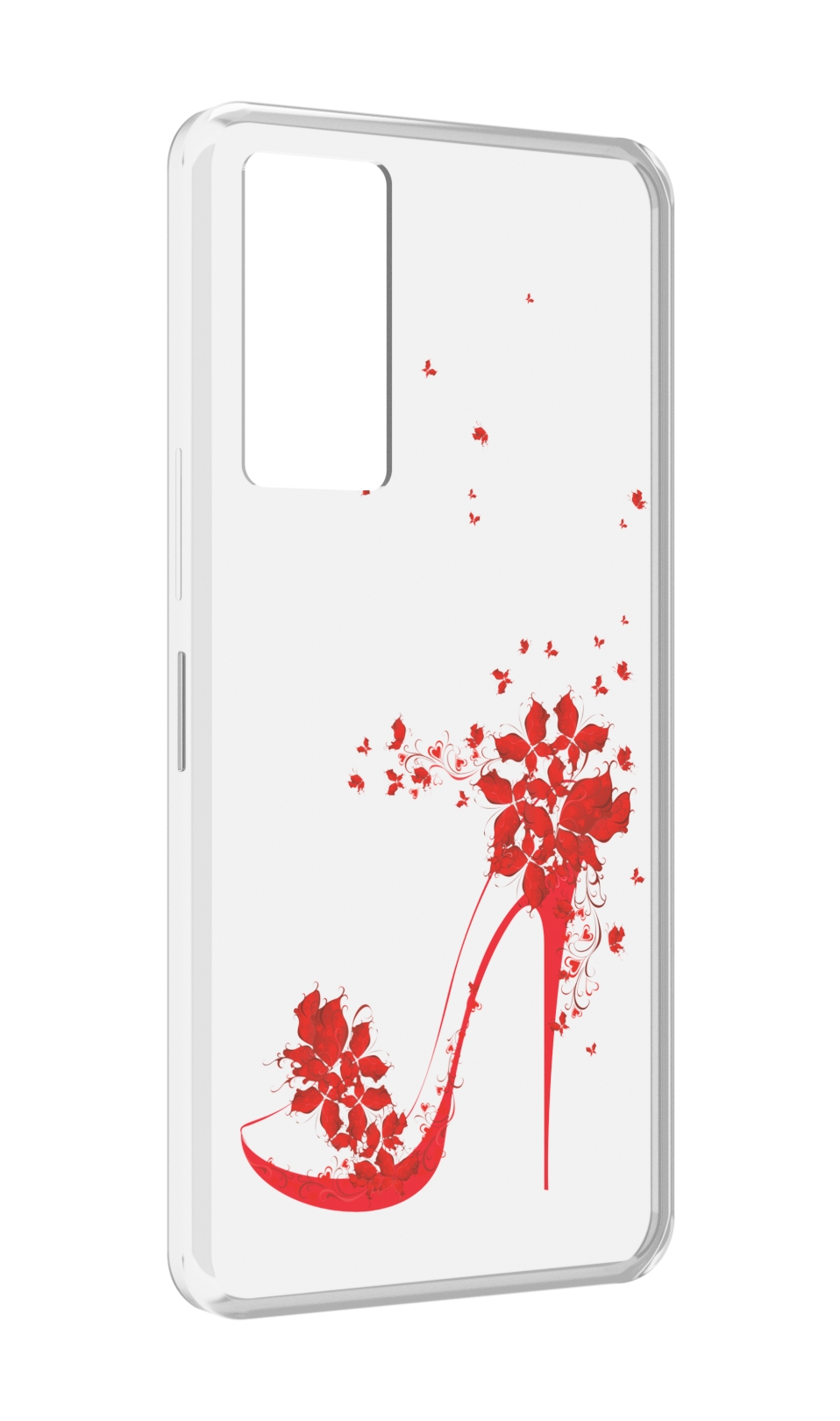 

Чехол MyPads каблук-в-цветах для Infinix Note 11, Прозрачный, Tocco