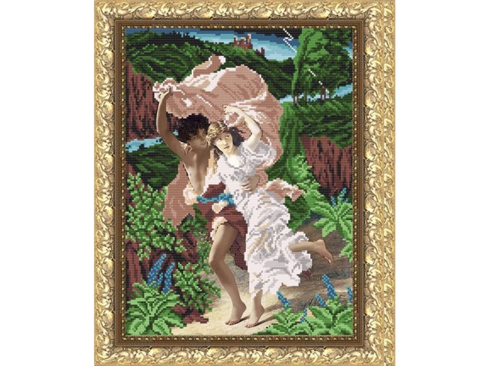 

Рисунок на ткани «Гроза»