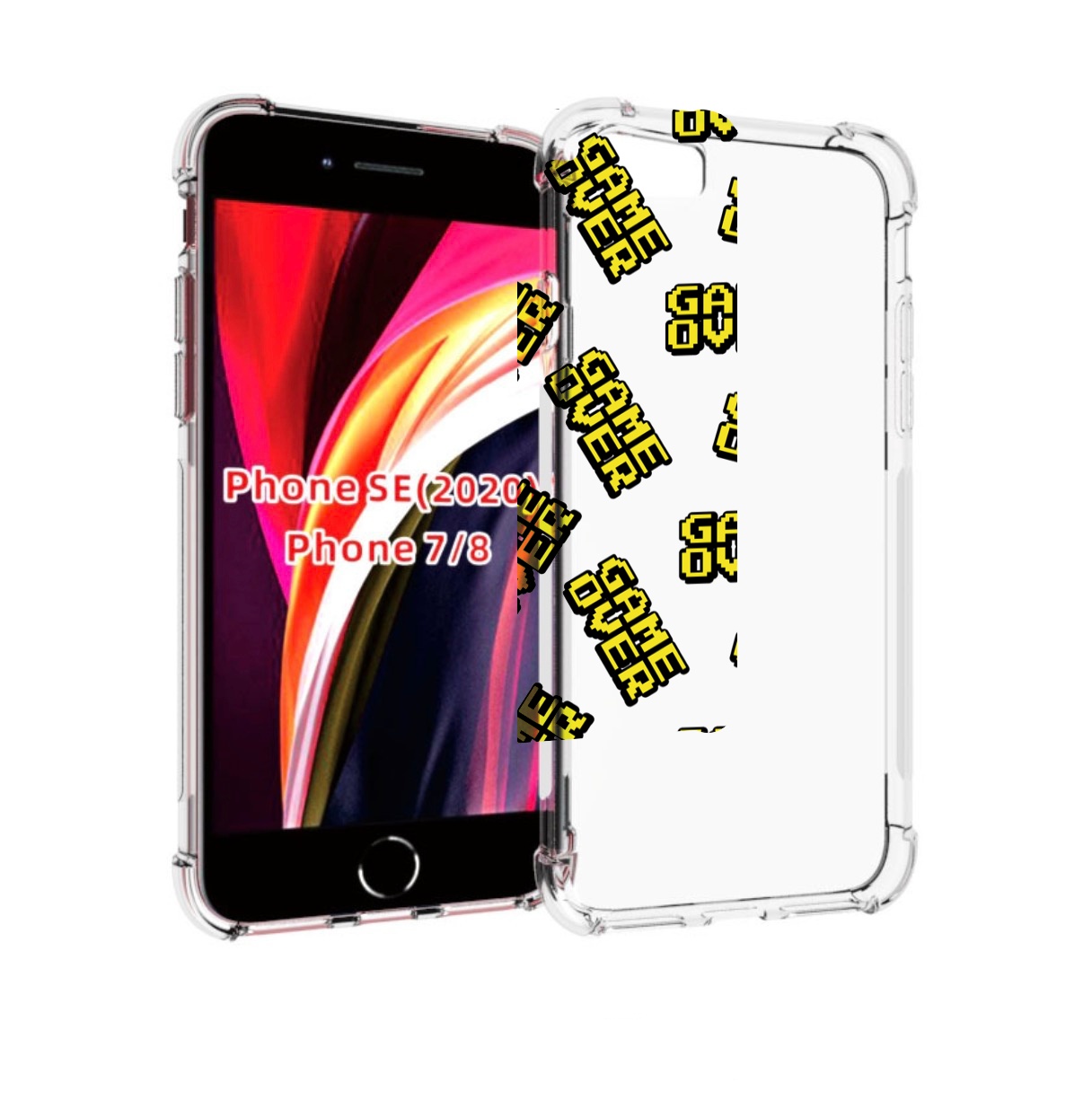 

Чехол MyPads игра-окончена для iPhone 7 4.7 / iPhone 8 / iPhone SE 2 (2020), Прозрачный, Tocco