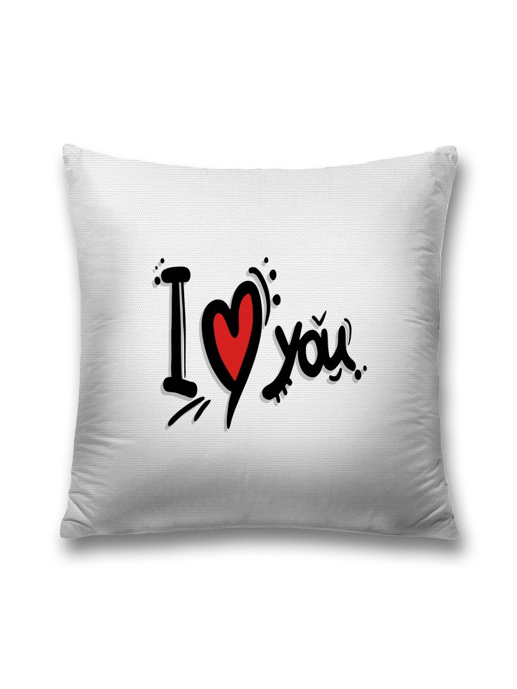 

Наволочка декоративная JoyArty "Графическая любовь" на молнии, 45x45 см, Белый, Графическая любовь