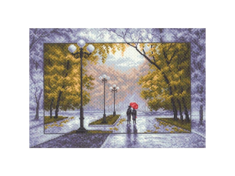 

Рисунок на канве «Осень», С рисунком