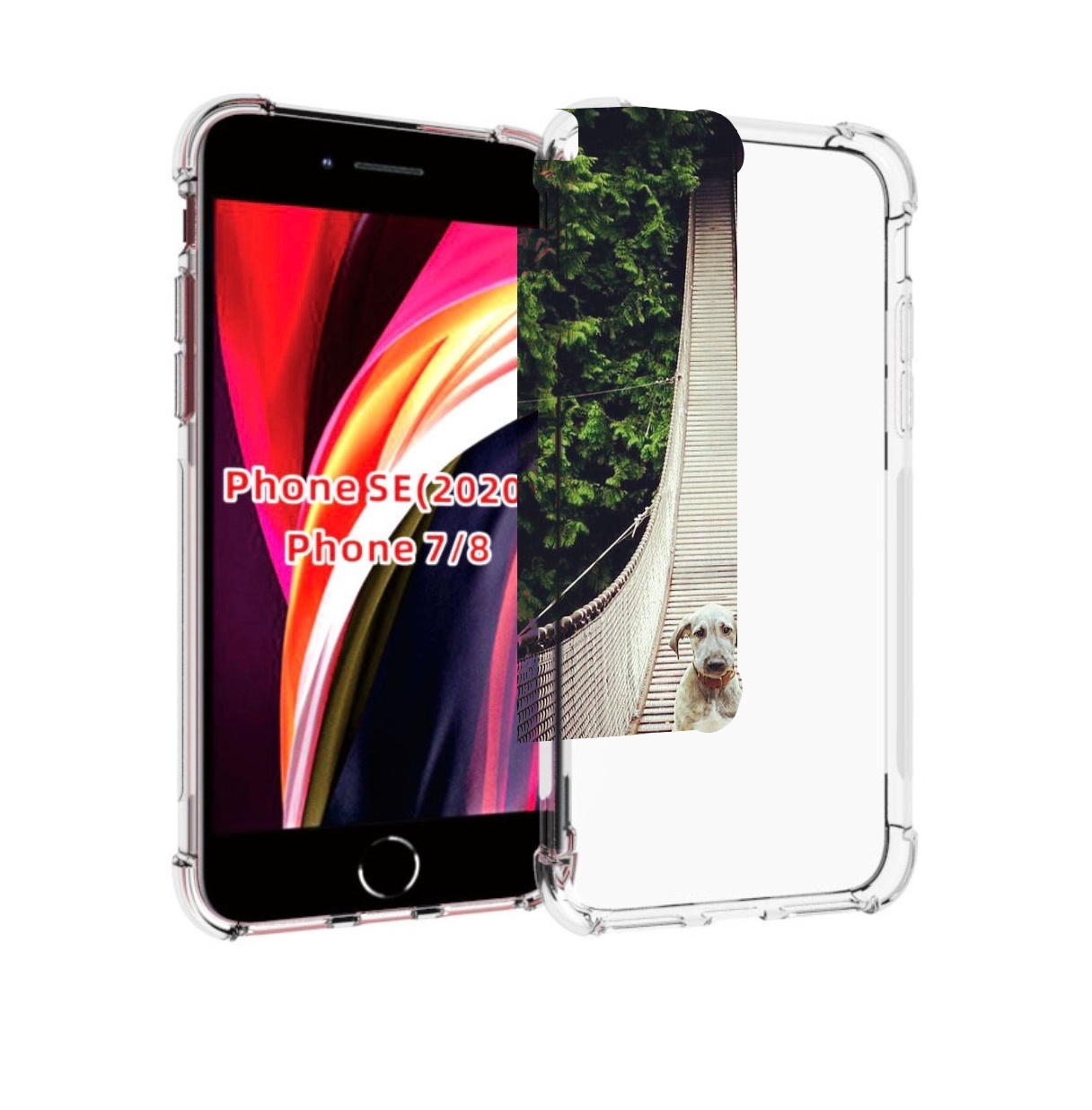 

Чехол MyPads ирландскии волкодав для iPhone 7 4.7 / iPhone 8 / iPhone SE 2 (2020), Прозрачный, Tocco