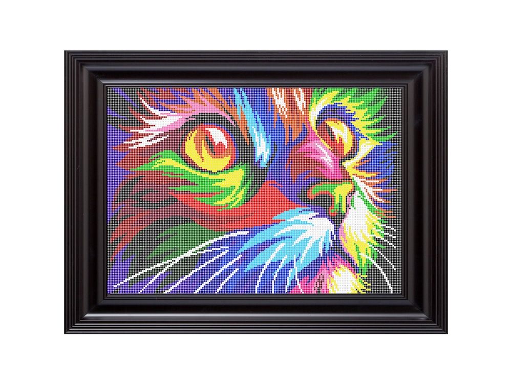

Рисунок на ткани «Кошка»