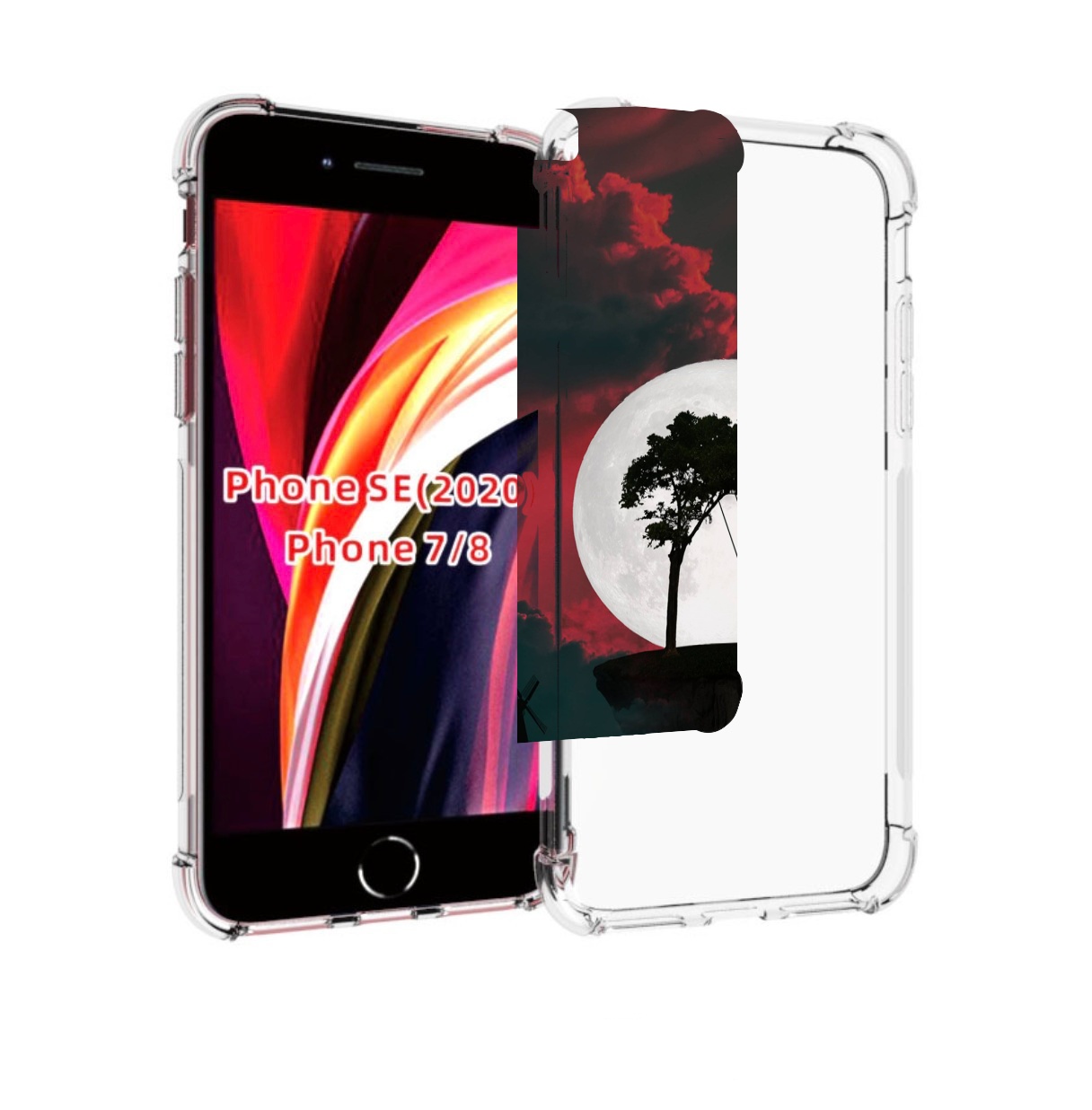 

Чехол MyPads качели-над-пропастью для iPhone 7 4.7 / iPhone 8 / iPhone SE 2 (2020), Прозрачный, Tocco