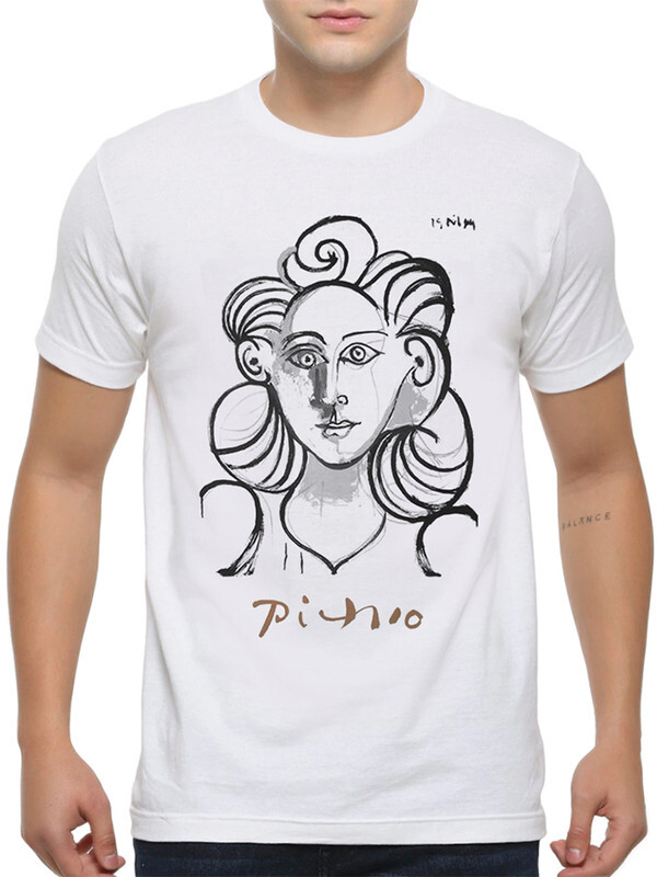 

Футболка мужская Dream Shirts Картина Пикассо белая S, Белый, Картина Пикассо