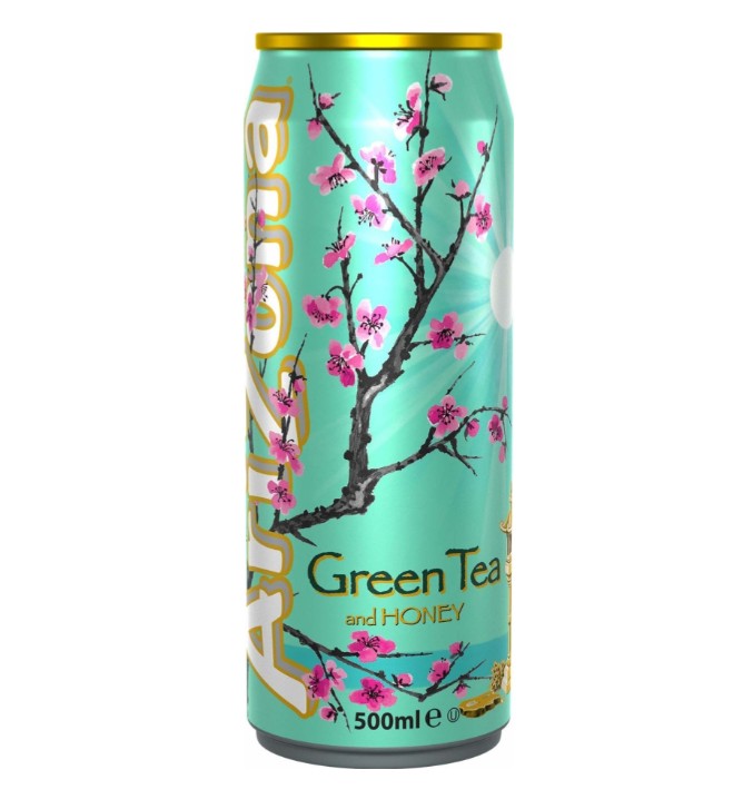 Зеленый чай Arizona без газа, 0,5 л х 12 шт