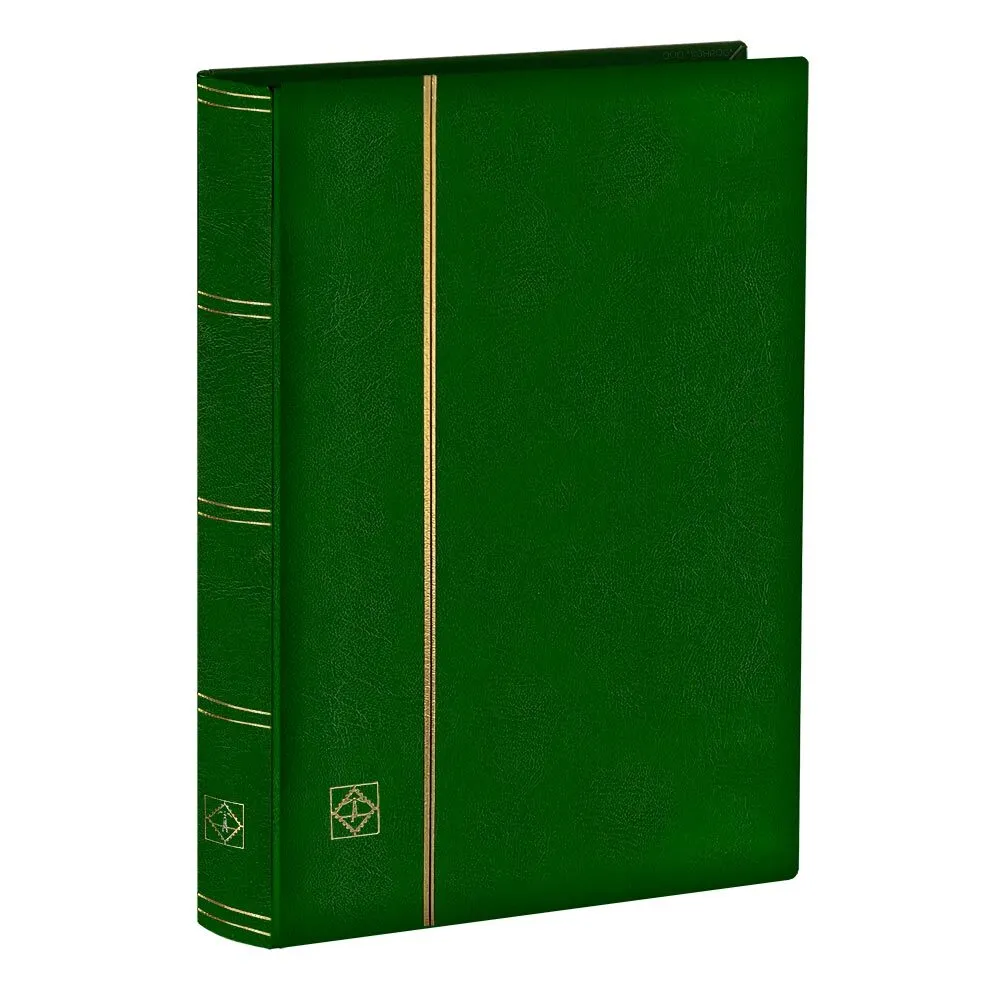 

Альбом для марок Leuchtturm1917341310 LP 4/16 на 32 страницы, зелёный