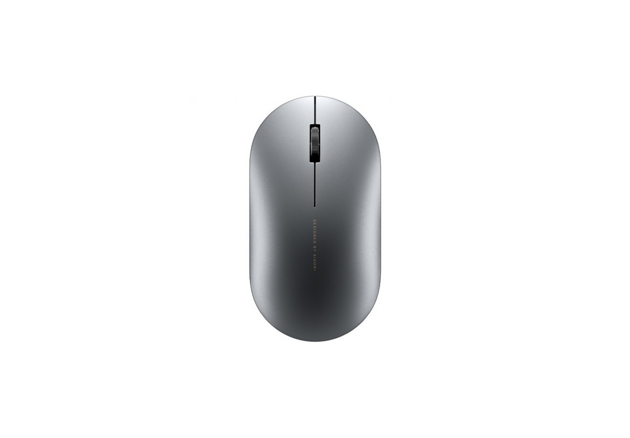 фото Беспроводная мышь xiaomi mi elegant mouse metallic edition dark grey (xmws001tm)