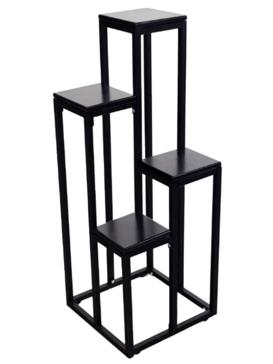 фото Подставка для цветов playwoods чикаго flowerstand black черный