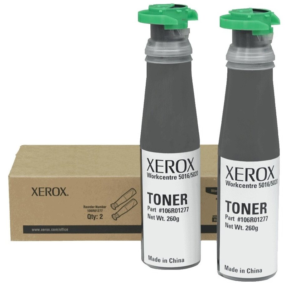 

106R01277 Xerox Black для WorkCentre 5016/5020 (12600 стр.)
