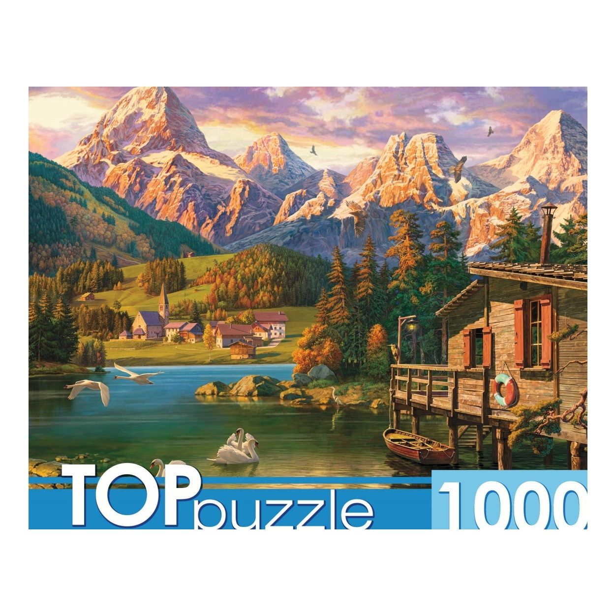 

Пазлы Рыжий Кот Доломитовые Альпы 1000 элементов