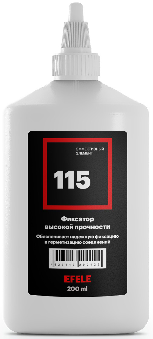 

Анаэробный клей Efele 115 (200 гр) EFL0090122, Красный