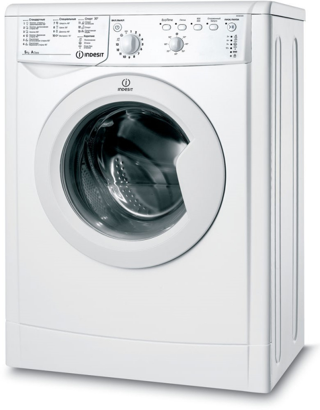 Стиральная машина Indesit IWSB 5085 (CIS) белый стиральная машина indesit ewsb 5085 bk cis белый