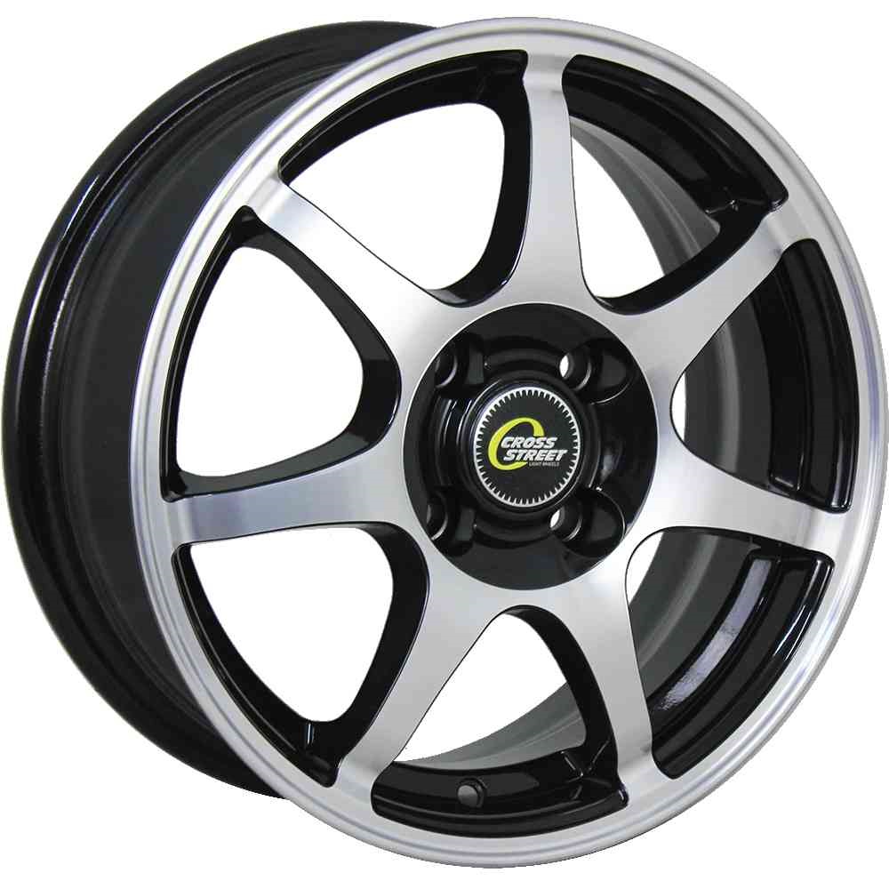 

Колесный диск Cross Street CR16 R17 7J 5x114.3 ET48 DIA67.1 9320479, Черный