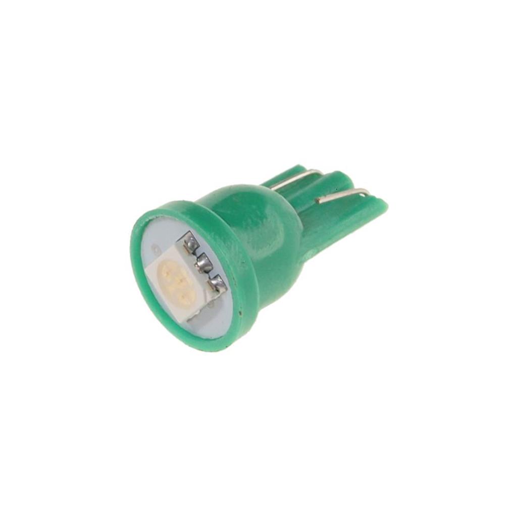 

Лампа светодиодная 12V W5W T10W W2.1x9.5d бесцокольная Green MEGAPOWER 10411G