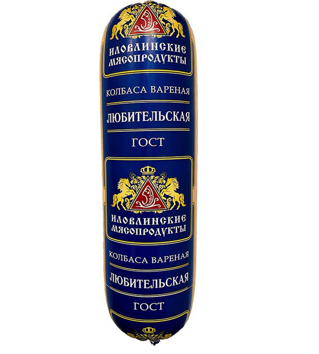

Колбаса варёная Иловлинские мясопродукты любительская, ГОСТ, 450 г