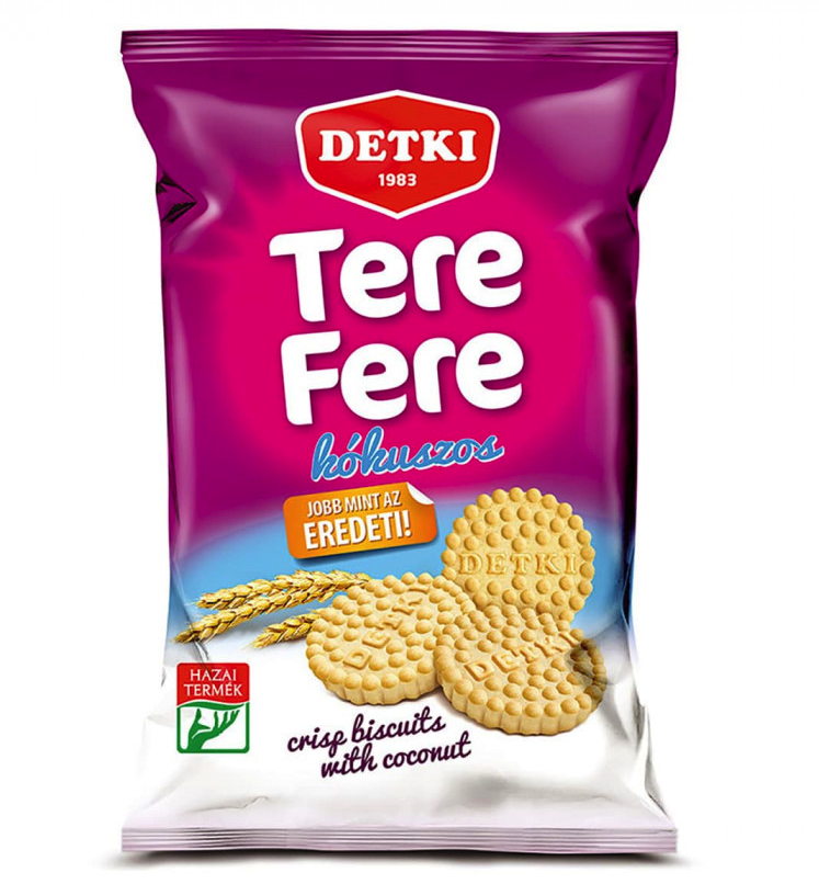 

Печенье Detki Tere-fere бисквитное, с кокосом, 180 г