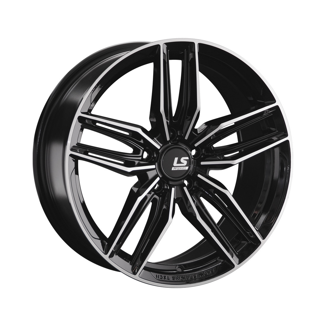 

Колесный диск 8,5x18/5x112 ET30 D66,6 RC70 BKF (конус)
