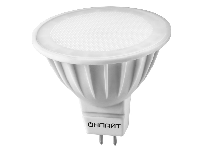 фото Лампочка онлайт led gu5.3 10w 220v 3000k oll-mr16-10-230-3k-gu5.3 61 889