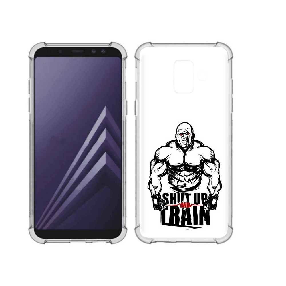 

Чехол MyPads Tocco для Samsung Galaxy A6 (2018) здоровое тело (PT111558.582.356), Прозрачный, Tocco
