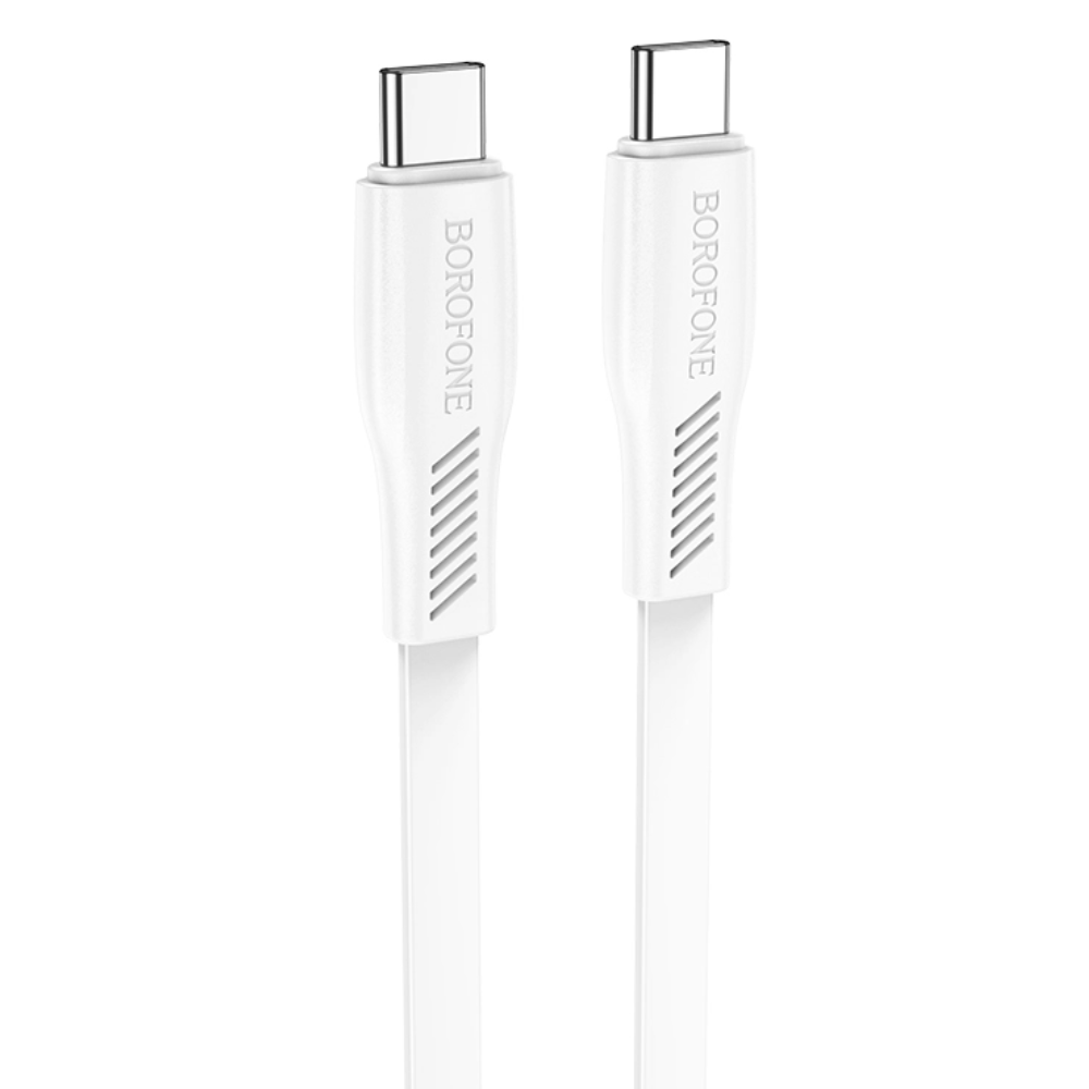 

Кабель USB Type-C -USB Type-C Borofone BX85aa 1 м белый, BX85aa