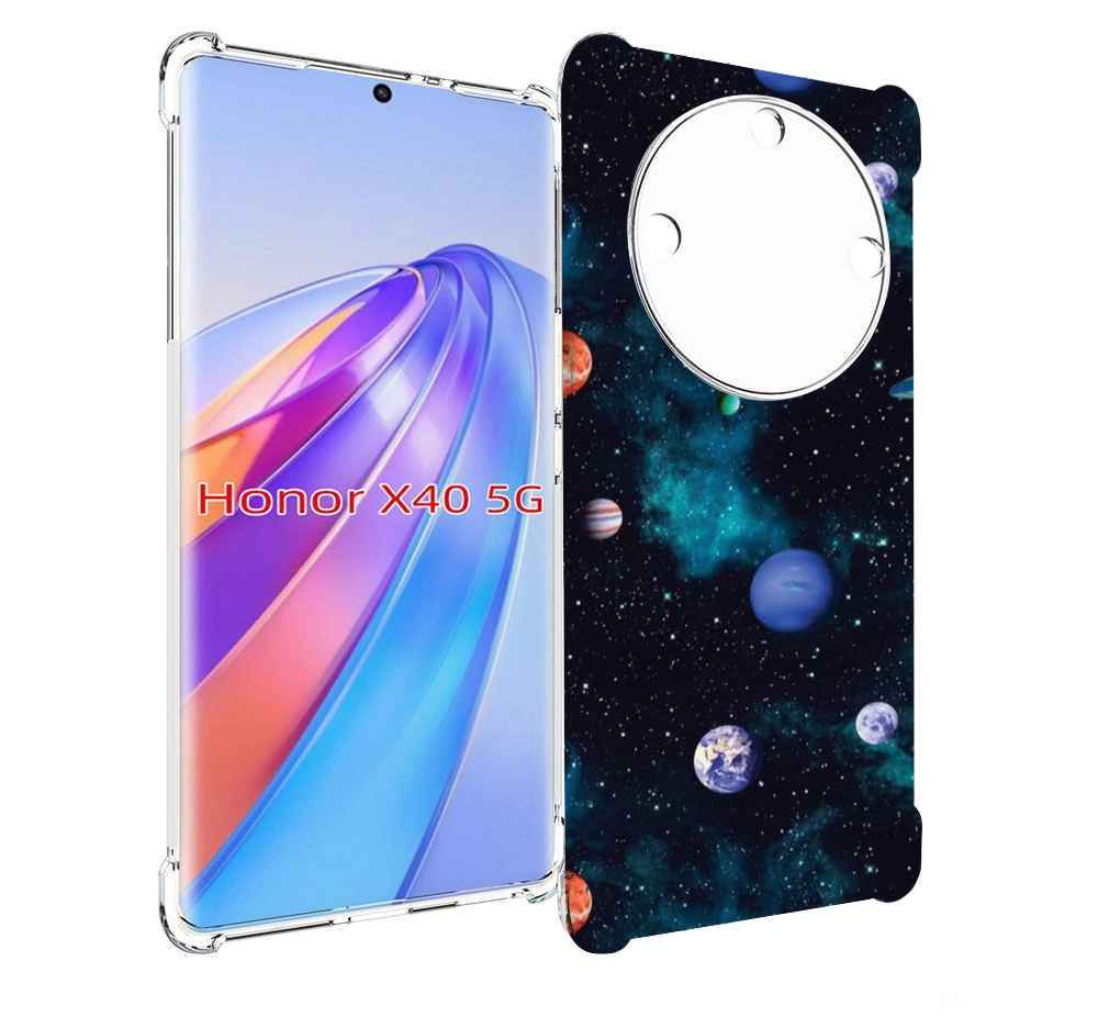 

Чехол MyPads космическое-пространство для Honor X40, Прозрачный, Tocco