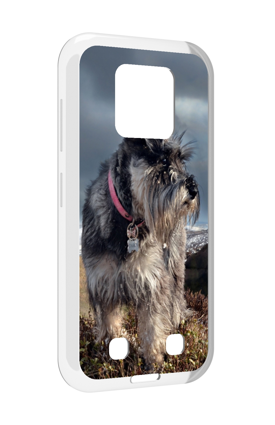 

Чехол MyPads ризеншнауцер 2 для Oukitel WP18, Прозрачный, Tocco