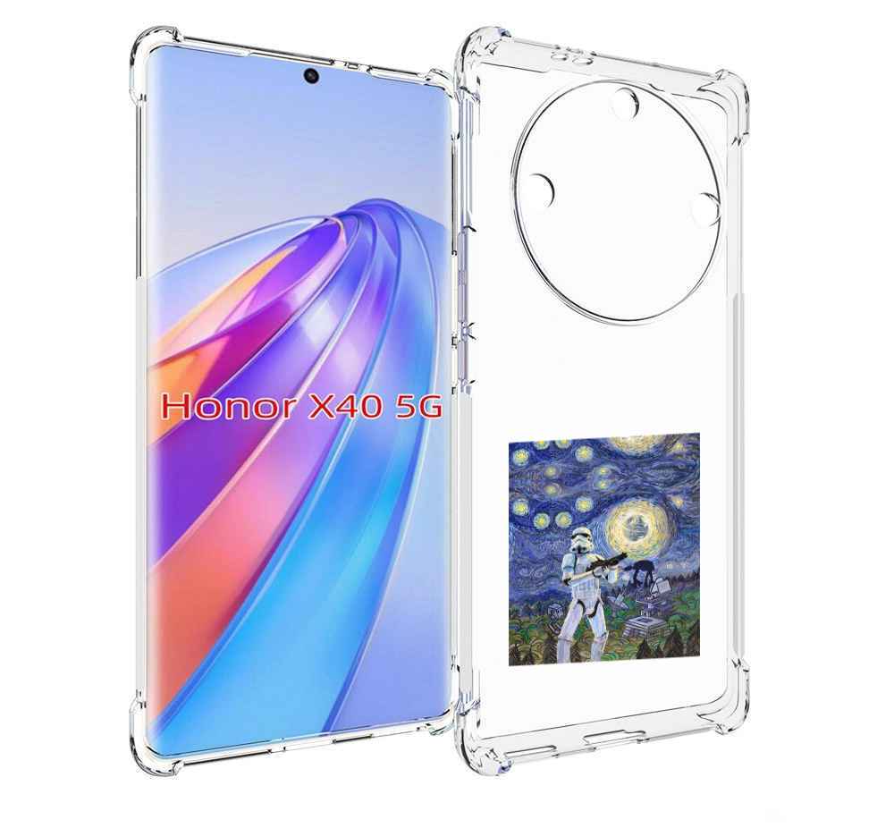 

Чехол MyPads star wars звездная ночь для Honor X40, Прозрачный, Tocco