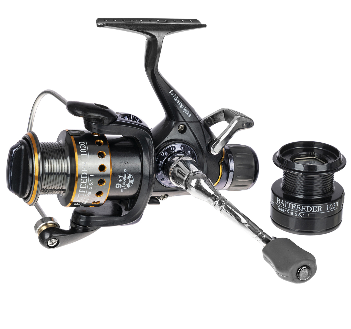 

Катушка с байтранером Grfish BAITFEEDER 1020 (9+1), BAITFEEDER
