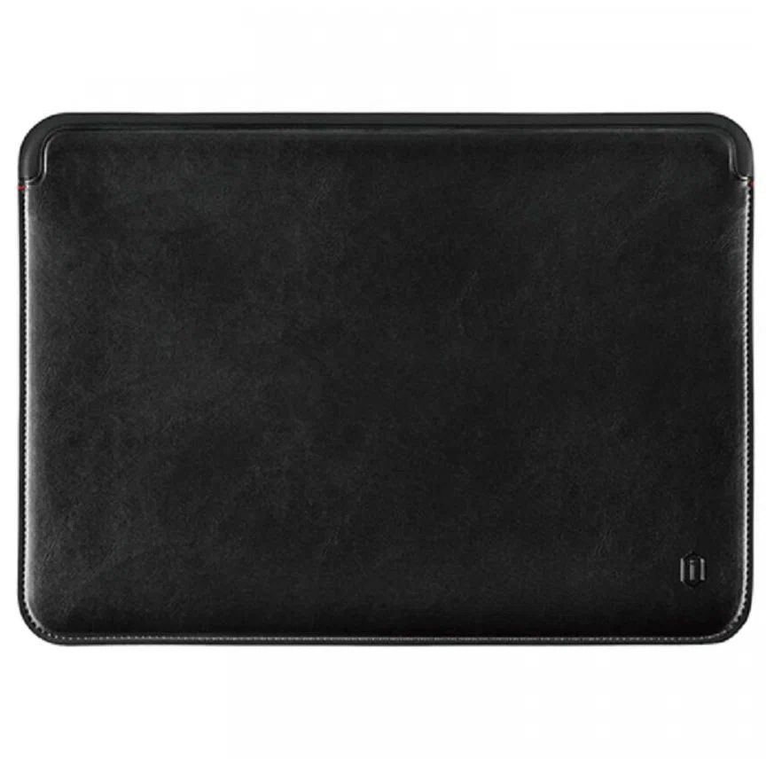 Чехол для ноутбука унисекс Wiwu Skin Pro Platinum Tech Leather Sleeve 13,3" Black черный