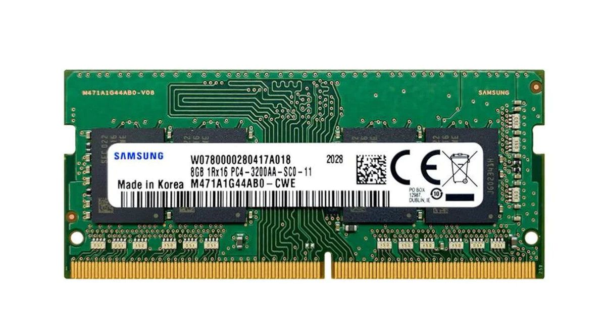 

Оперативная память Samsung M471A1G44AB0-CWE DDR4 1x8Gb 3200MHz, M471A1G44AB0-CWE