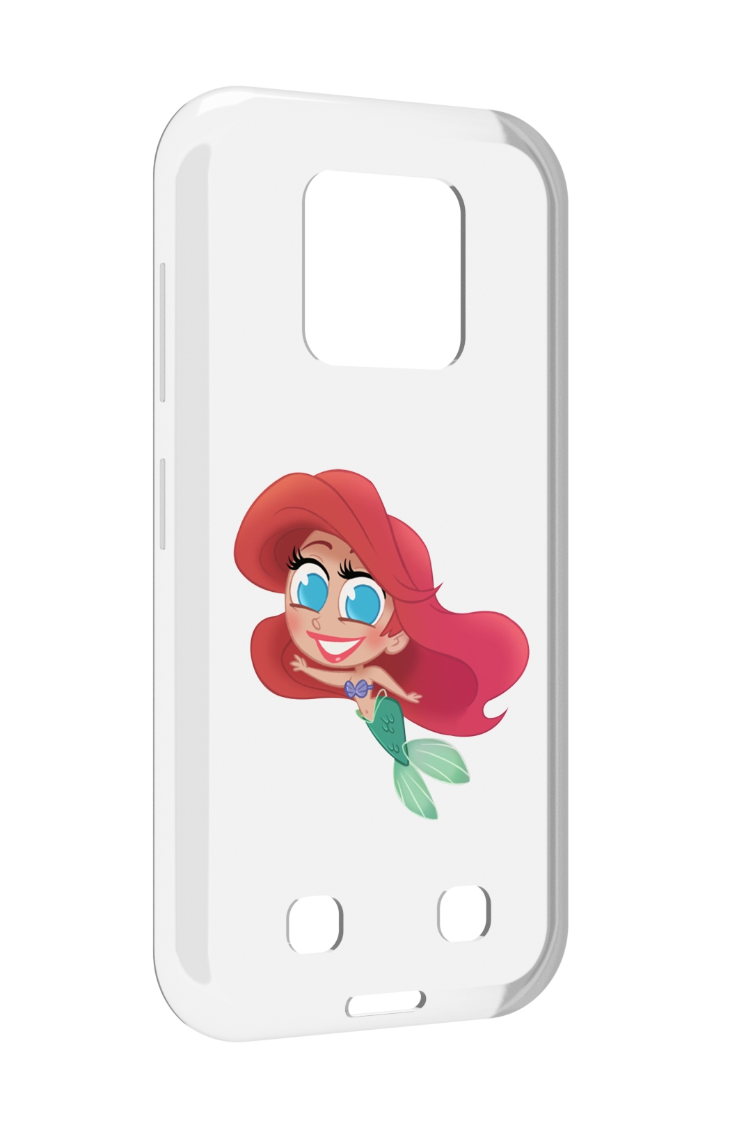 

Чехол MyPads русалка-мулатка для Oukitel WP18, Прозрачный, Tocco