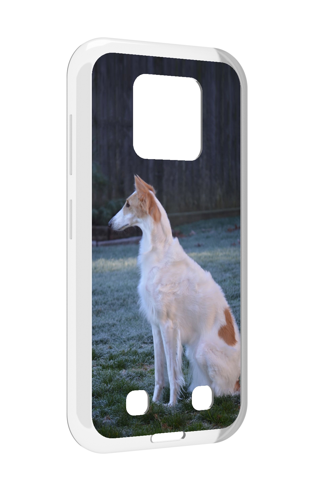 

Чехол MyPads русская псовая борзая для Oukitel WP18, Прозрачный, Tocco